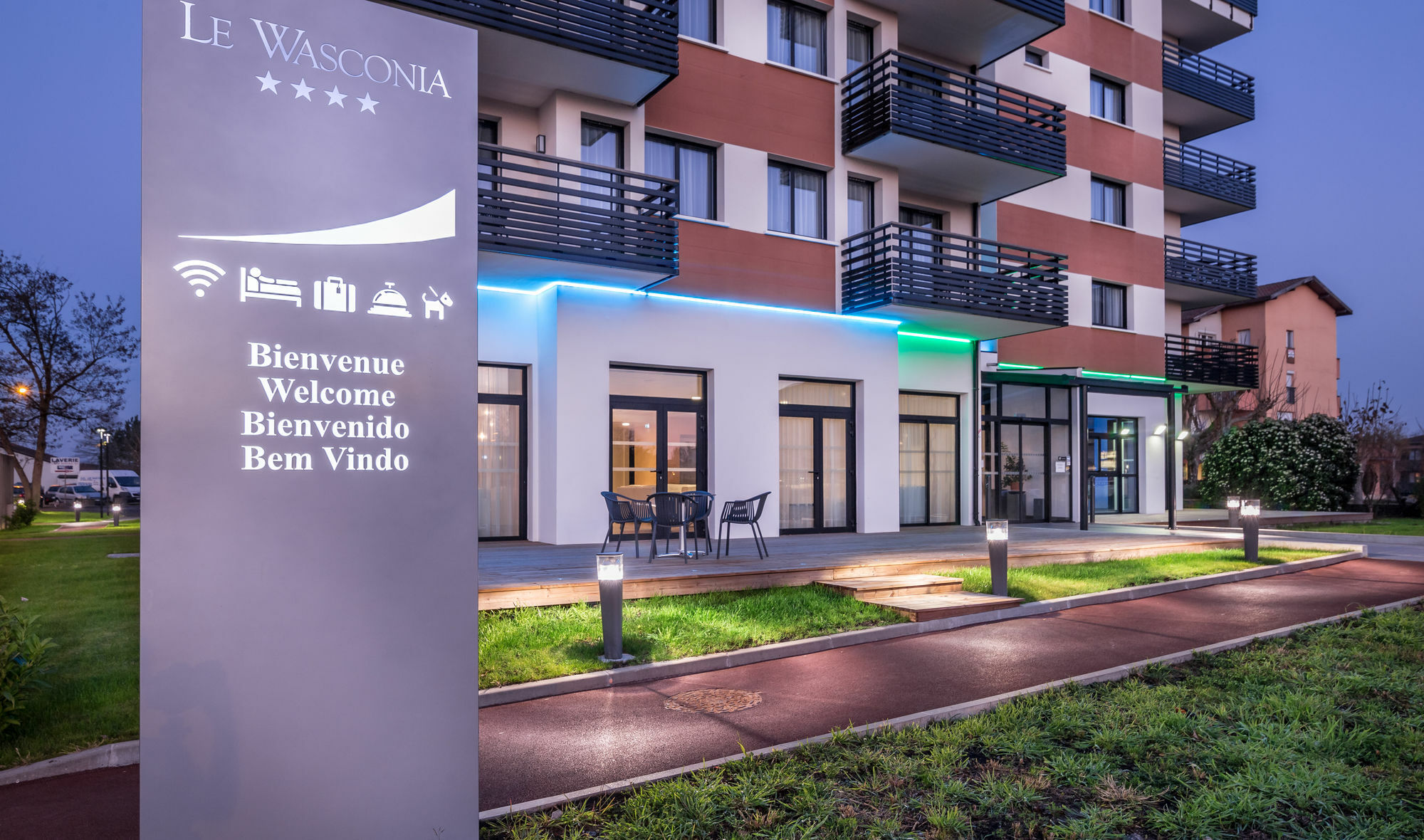 Le Wasconia Appart'Hotel Dax Zewnętrze zdjęcie